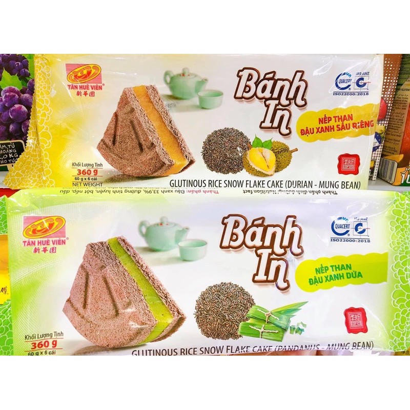 BÁNH IN NẾP THAN TÂN HUÊ VIÊN
