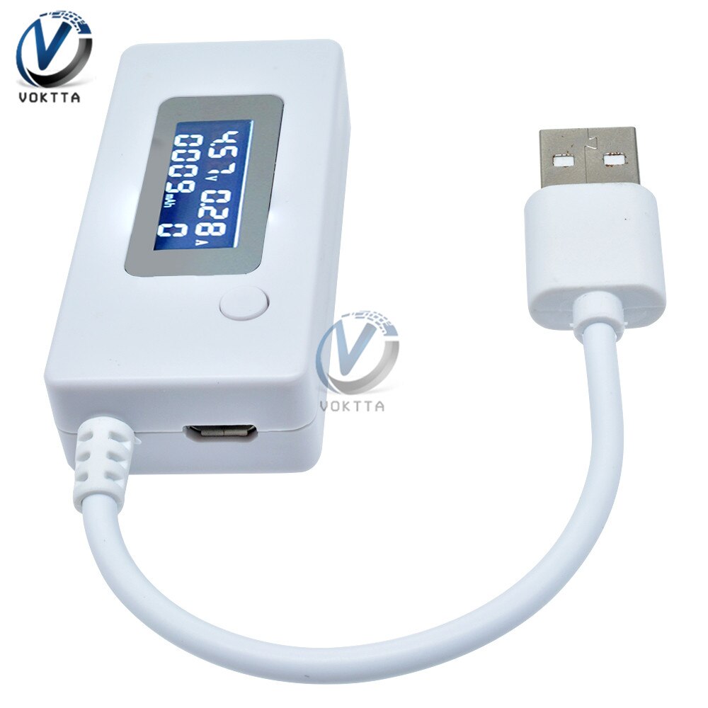 POWER Đồng Hồ Đo Điện Áp Kỹ Thuật Số Usb Màn Hình Lcd