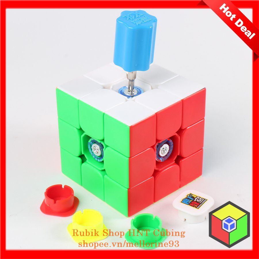 (Siêu Phẩm) Rubik 3x3 MoYu RS3 M 2020 Có Sẵn Nam Châm Đồ Chơi Rubic Khối Lập Phương 3 Tầng