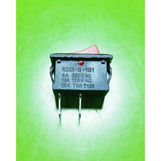 Công tắc bập bênh 250V 6A KCD-101( Combo 5 cái)