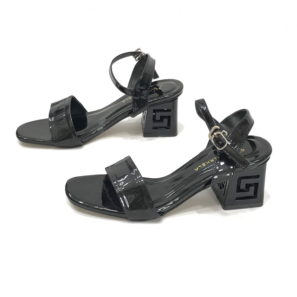 SD04 - Sandal học sinh gót vuông 5F quai bản ngang
