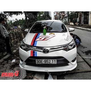 Tem dán sườn xe vios