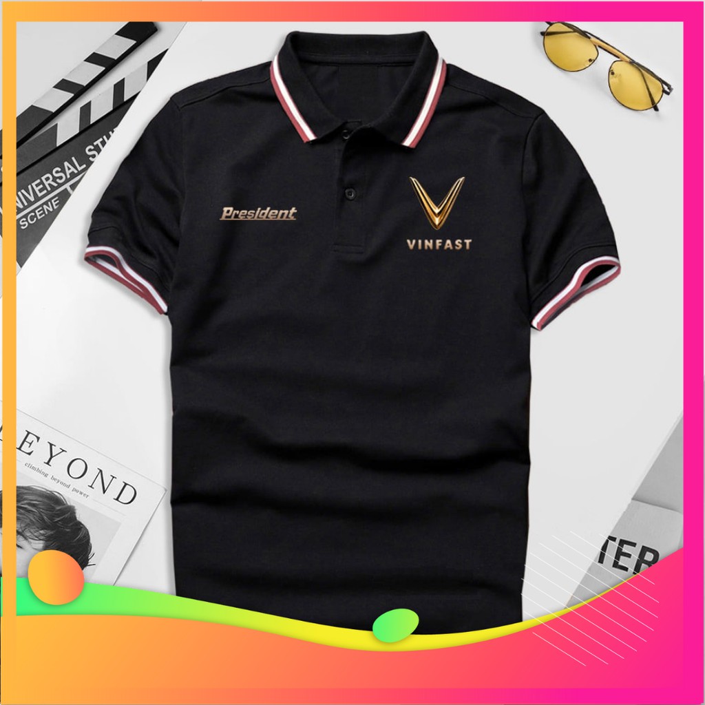 ÁO THUN POLO HÃNG XE HÃNG XE VINFAST CÓ CỔ THỜI TRANG THANH LỊCH CAO CẤP