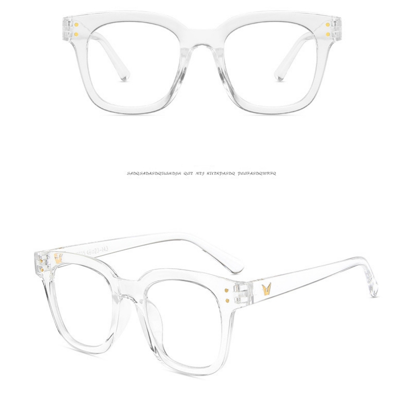 Eyeglasses Square Frame INS Computer Glasses Men Retro