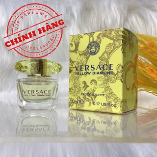 Nước hoa nữ chính hãng Versace Yellow Diamond EDT 5ml