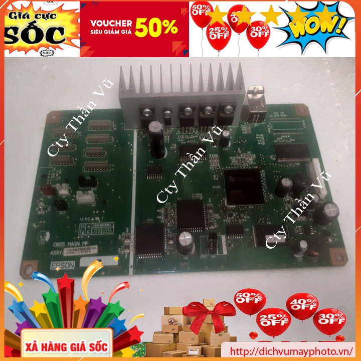 Main formater cho máy in phun màu Epson 1390 hàng zin bóc máy giá rẻ bền có bao test bảo hành MVP Thăng Long