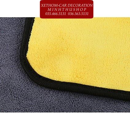 Khăn Lau Xe Đa Năng Chuyên Dụng Các Loại Đủ Kích Cỡ - Sợi Microfiber Siêu Bền, Siêu Thấm Nước, Ko Rụng Lông