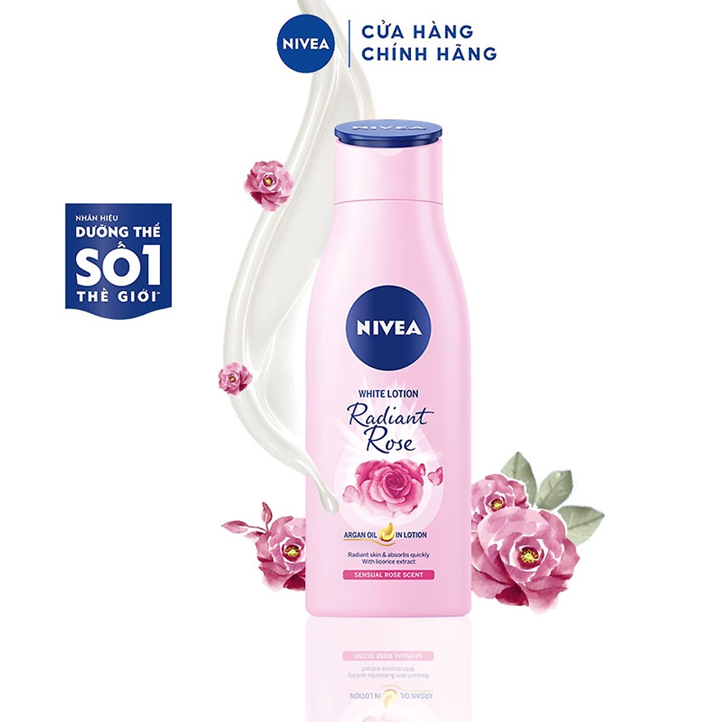 Sữa dưỡng thể dưỡng giúp săn da, dưỡng trắng Ban Ngày/Ban Đêm/Radiant Rose 200ml