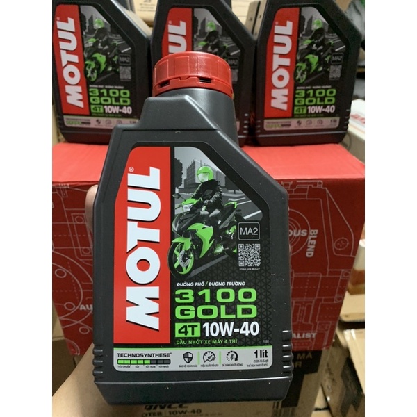 Nhớt Motul 3100 GOLD 10W40 (xe số)