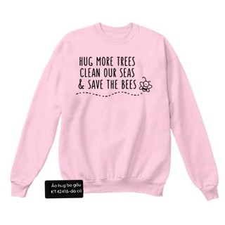 Áo thu đông save bo gấu -KT / hàng sẵn SLL