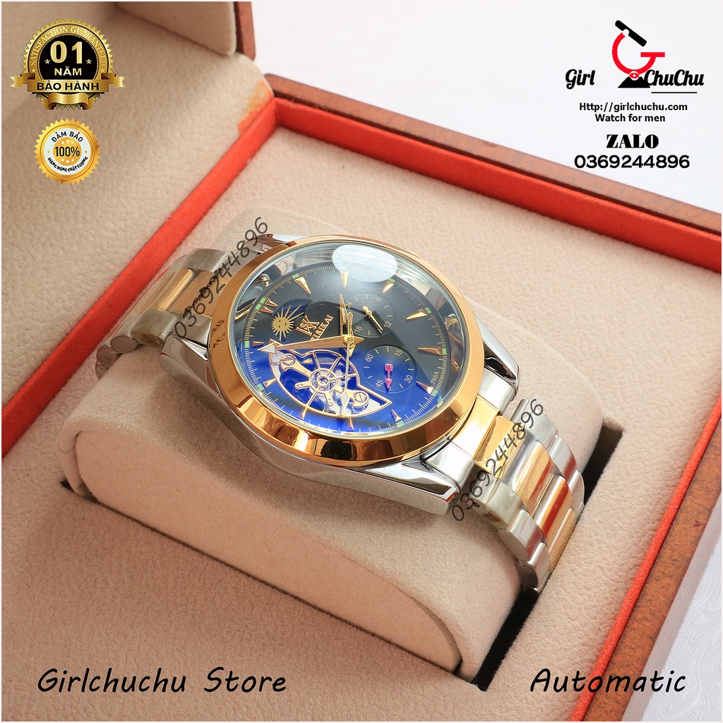 Đồng hồ nam Weisikai cơ tự động với kiểu dáng trẻ trung sang trọng, chạy tự động vĩnh viễn cực tiện lợi | BigBuy360 - bigbuy360.vn