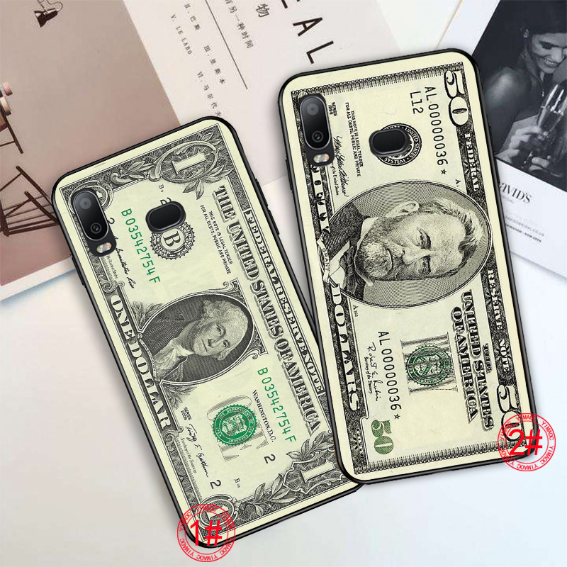 Ốp điện thoại mềm họa tiết 179B tiền đô cho Samsung M10 M20 M30 M30S M21 M31 M31S M51 S30 Plus Ultra