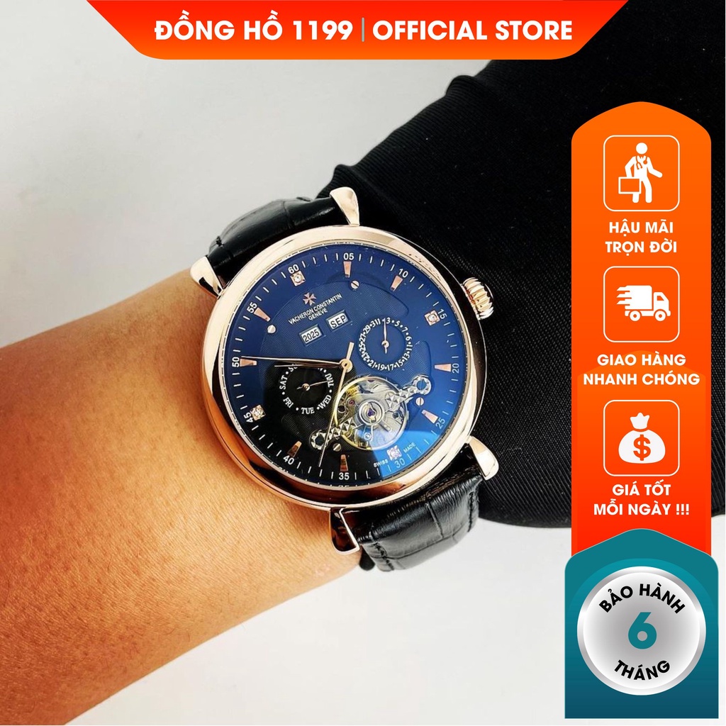 [QUÀ TẶNG] Đồng hồ cơ - Đồng Hồ Dây Da Bền Bỉ Tinh Tế Sang Trọng Bậc Nhất Bảo Hành 6 Tháng 2305.FV - 1199 Watches | BigBuy360 - bigbuy360.vn