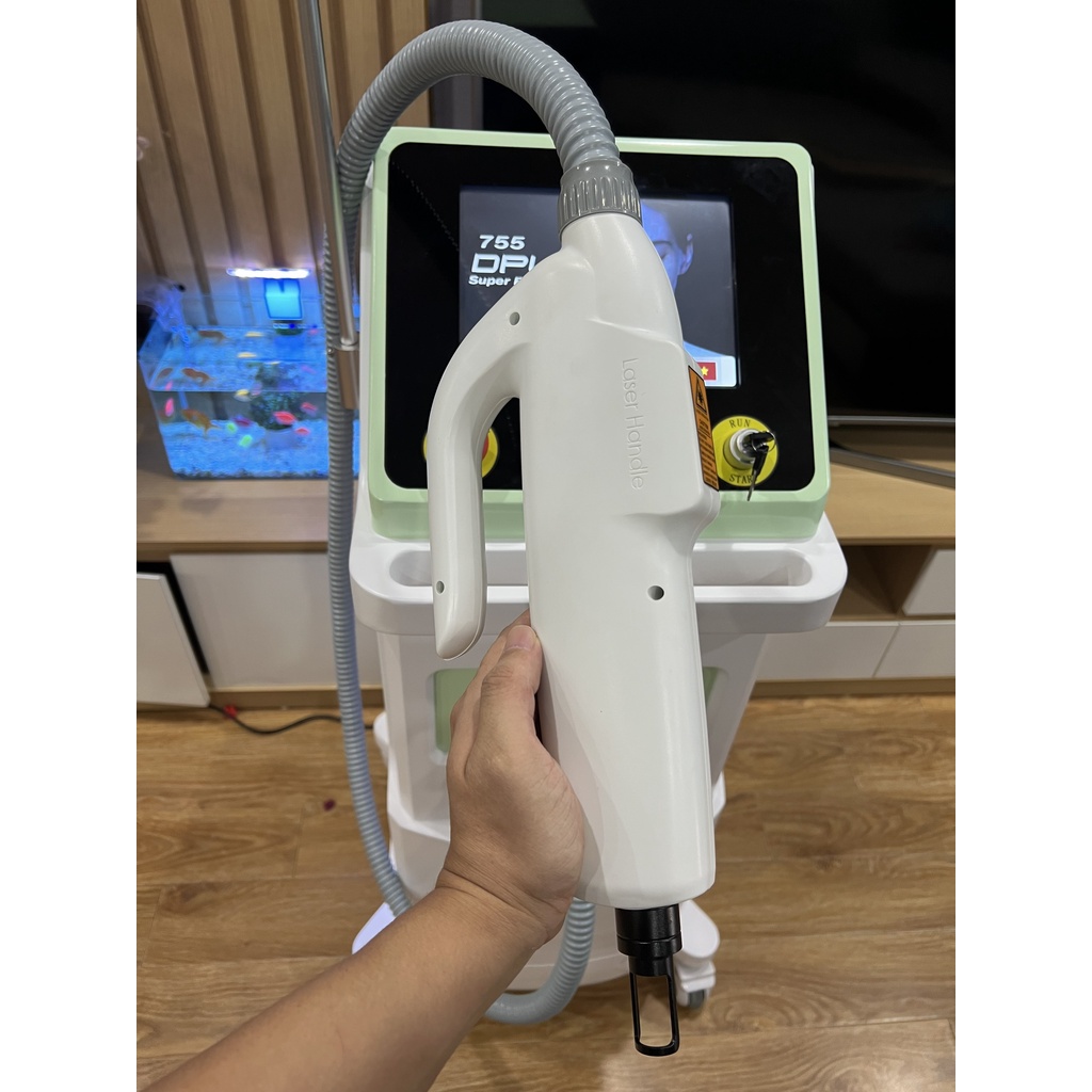 Máy Laser Xoá Xăm Cao cấp 755 DPL SUPPER PULSZ LIGHT
