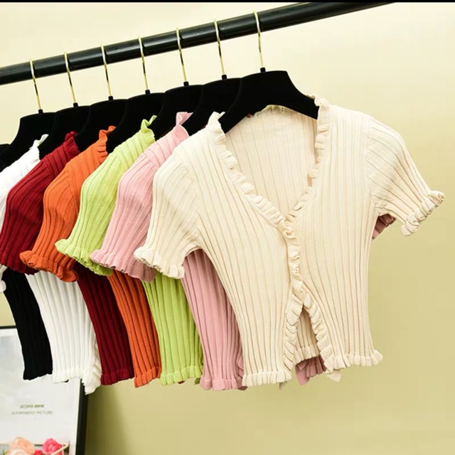 ORDER Áo len mongtogi ngắn tay bèo