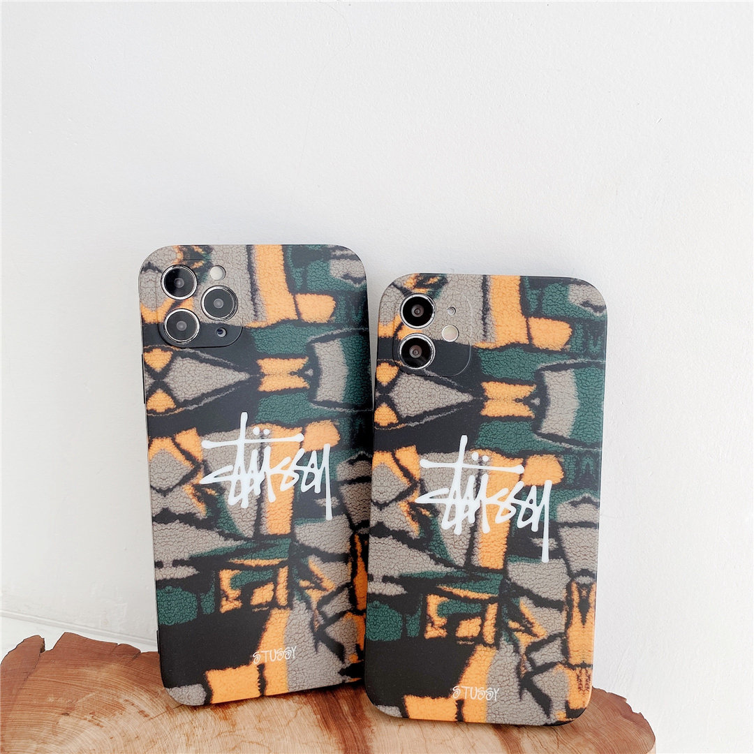 Ốp điện thoại nhựa mềm họa tiết Stussy hoạt hình dễ thương cho iPhone 12 mini 11 PRO MAX 7/8plus SE2020 X/XS XR XSMAX | BigBuy360 - bigbuy360.vn