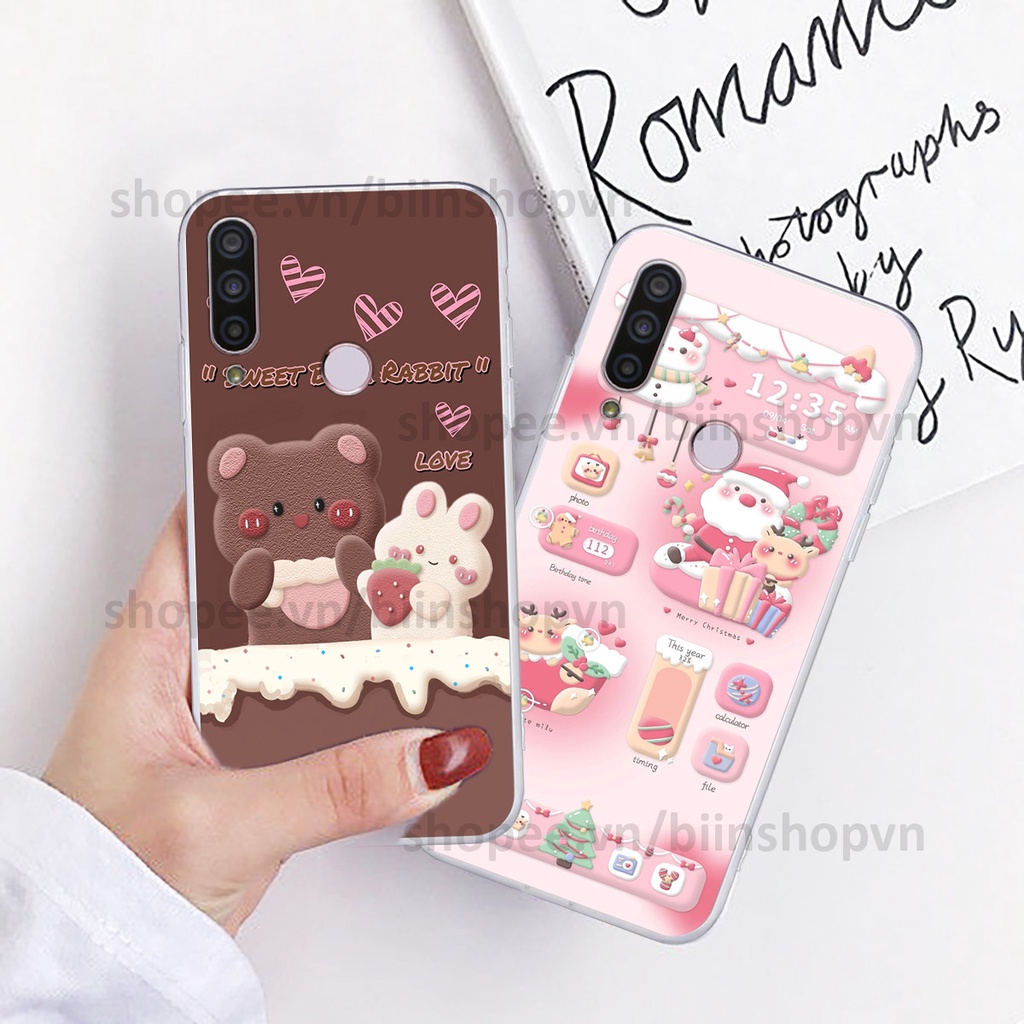 Ốp Vsmart Joy 3 / Joy3 in hình gấu chocolate kẹo ngọt siêu đẹp siêu xinh