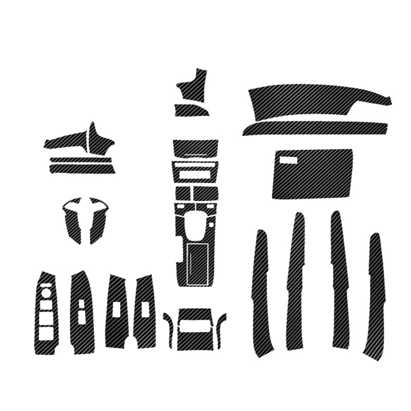 Set 29 Phụ Kiện Trang Trí Nội Thất Xe Hơi Honda Accord 2008-2012 Bằng Sợi Carbon