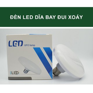 Combo 4 đèn led đĩa bay ufo đui xoáy 18w