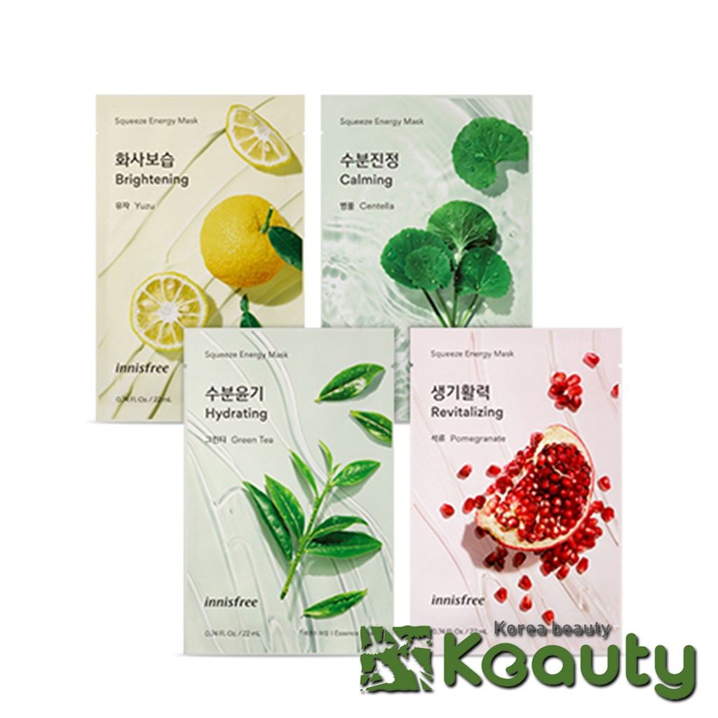 Mặt nạ Innisfree Squeeze Energy Mask 22ml