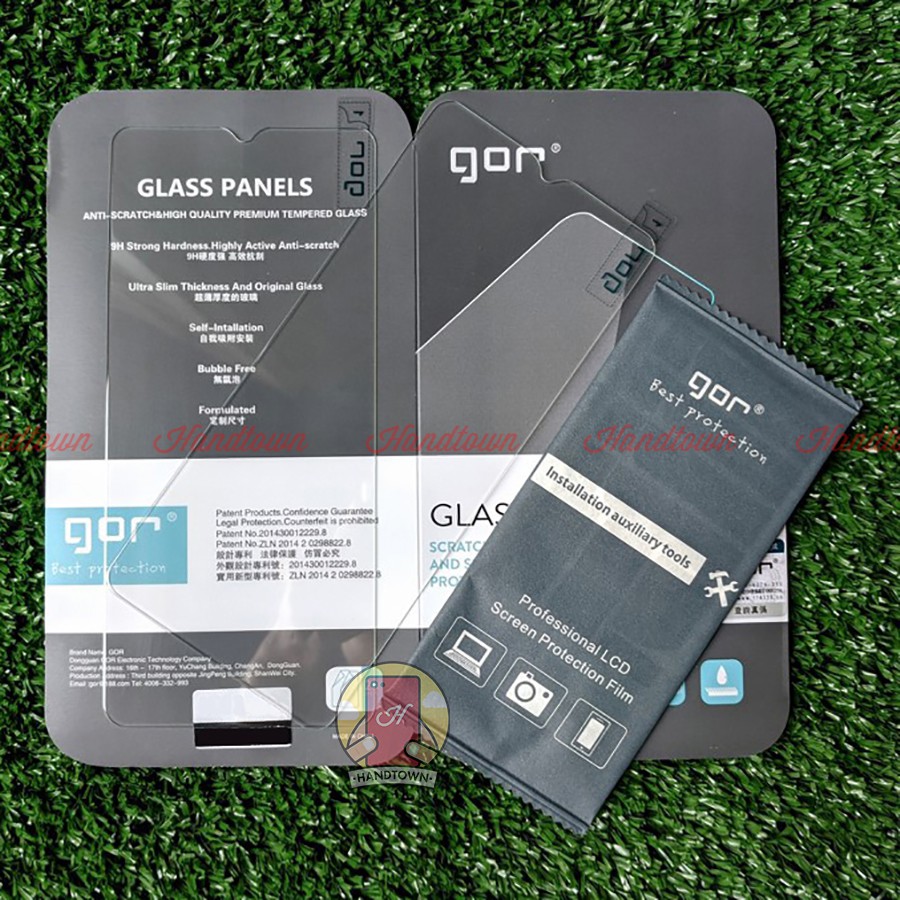 Kính Cường Lực Hiệu Gor Realme V3 Trong Suốt Không Full Màn Chính Hãng