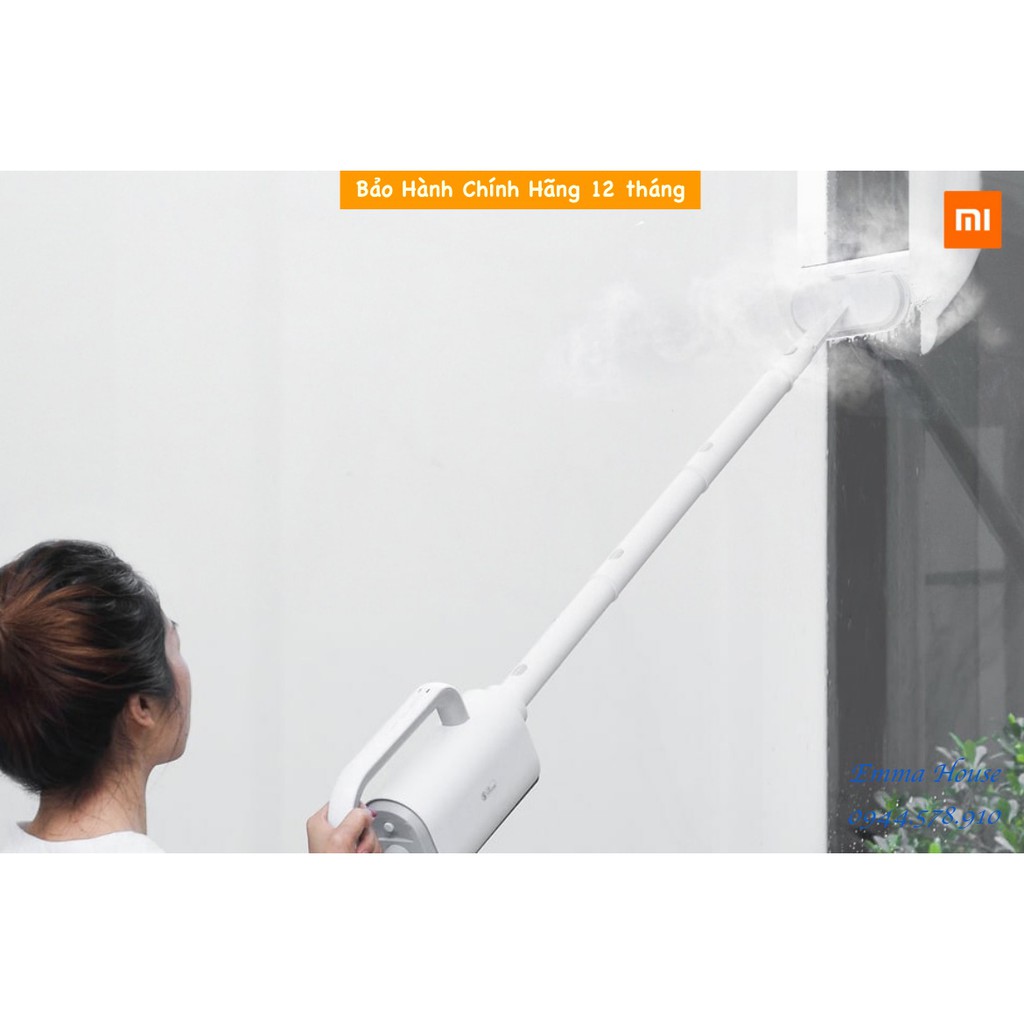 [Hàng Chính Hãng] Máy Lau Nhà, Vệ Sinh Hơi Nước Cầm Tay Đa Chức Năng DEERMA 1600W ZQ600/610