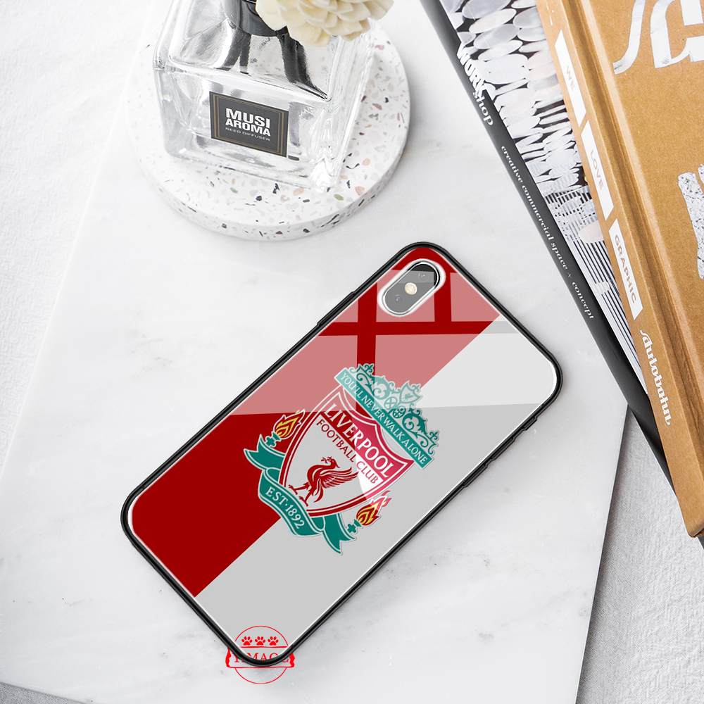 Ốp điện thoại in hình Logo Liverpool cho iPhone XS Max XR X 11 Pro 7 8 6 6S Plus