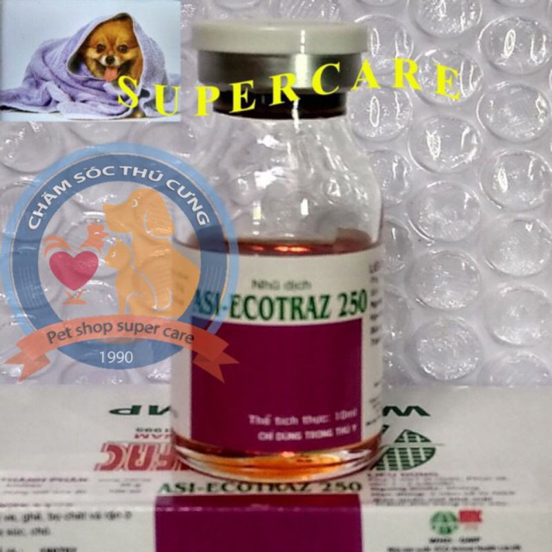 Asi Ecotraz 250 10 Ml Pha Tắm Ve Ghẻ, Rận Tai Hiệu Quả Tức Thì