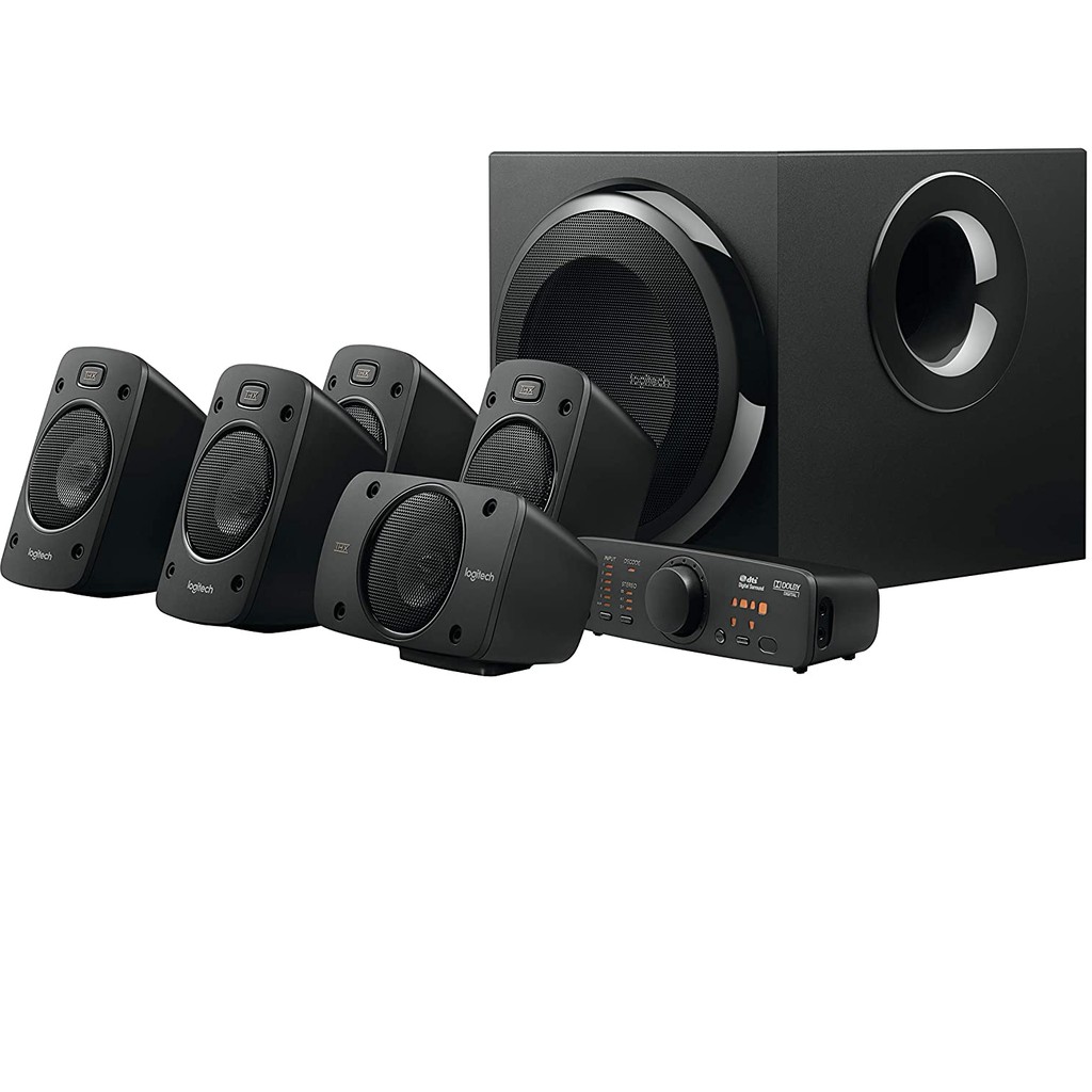 Loa Vi Tính Logitech Z906 5.1 1000W - Hàng Chính Hãng