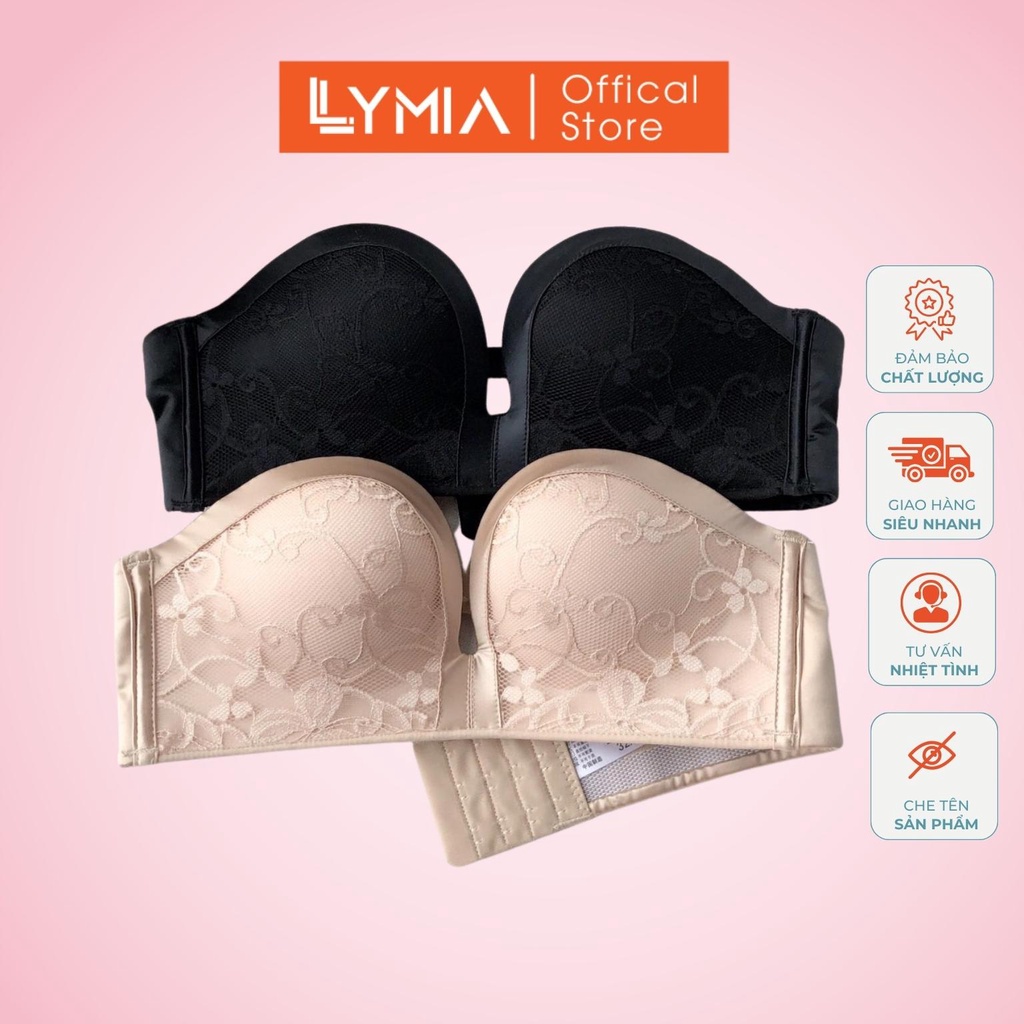 Áo lót áo ngực nữ chống tụt cao cấp LYMIA  đệm bàn tay siêu nâng ngực  mã K116