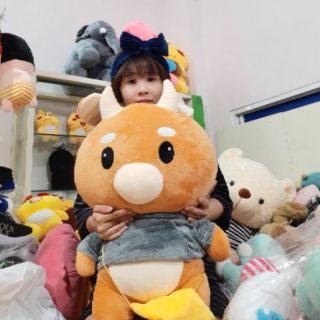 gấu bông bò chăm chỉ