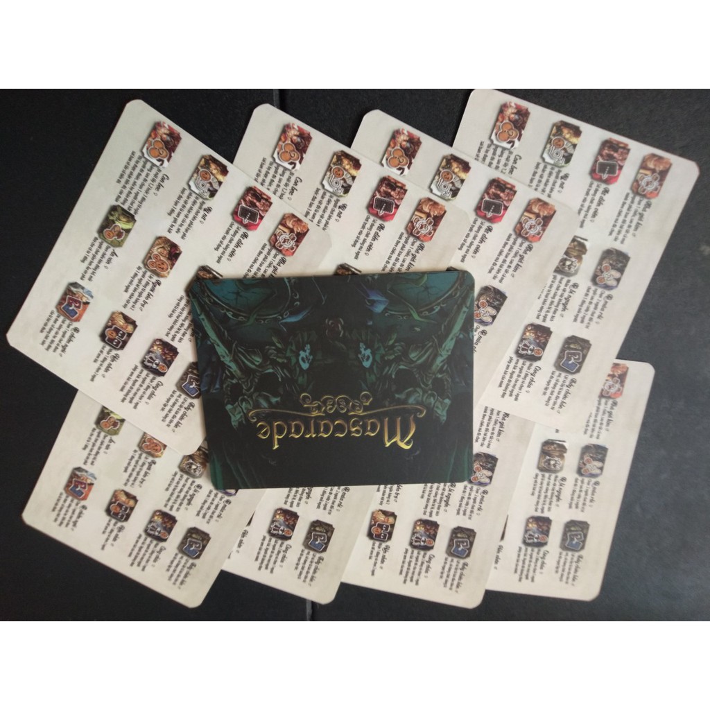 TRÒ CHƠI MASCARADE FULL  - VŨ HỘI HÓA TRANG - VIỆT HÓA