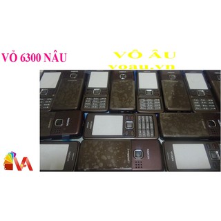 Vỏ nokia 6300 màu nâu