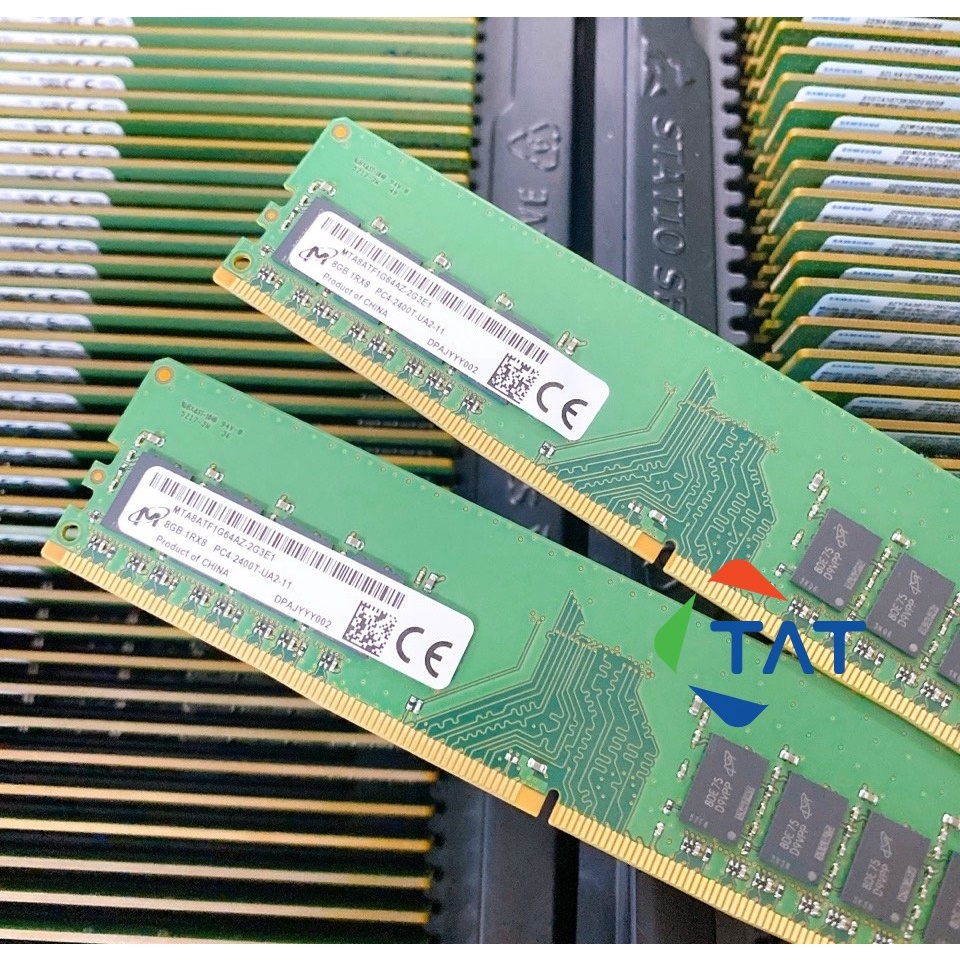 Ram Micron DDR4 8GB 2400MHz Dùng Cho PC Desktop Máy Tính Để Bàn
