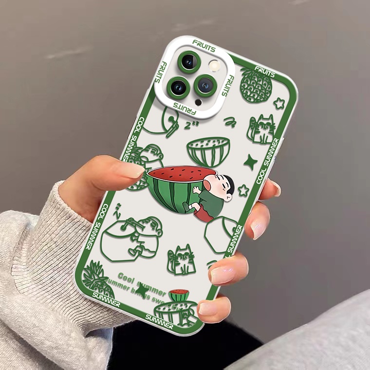 Ốp Điện Thoại TPU Dẻo Trong Suốt Họa Tiết Hoạt Hình Dễ Thương Cho IPhone 14 12 13 6 6S 7 8 Plus X XS XR 11 Pro Max