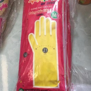 1 đôi găng tay cao su