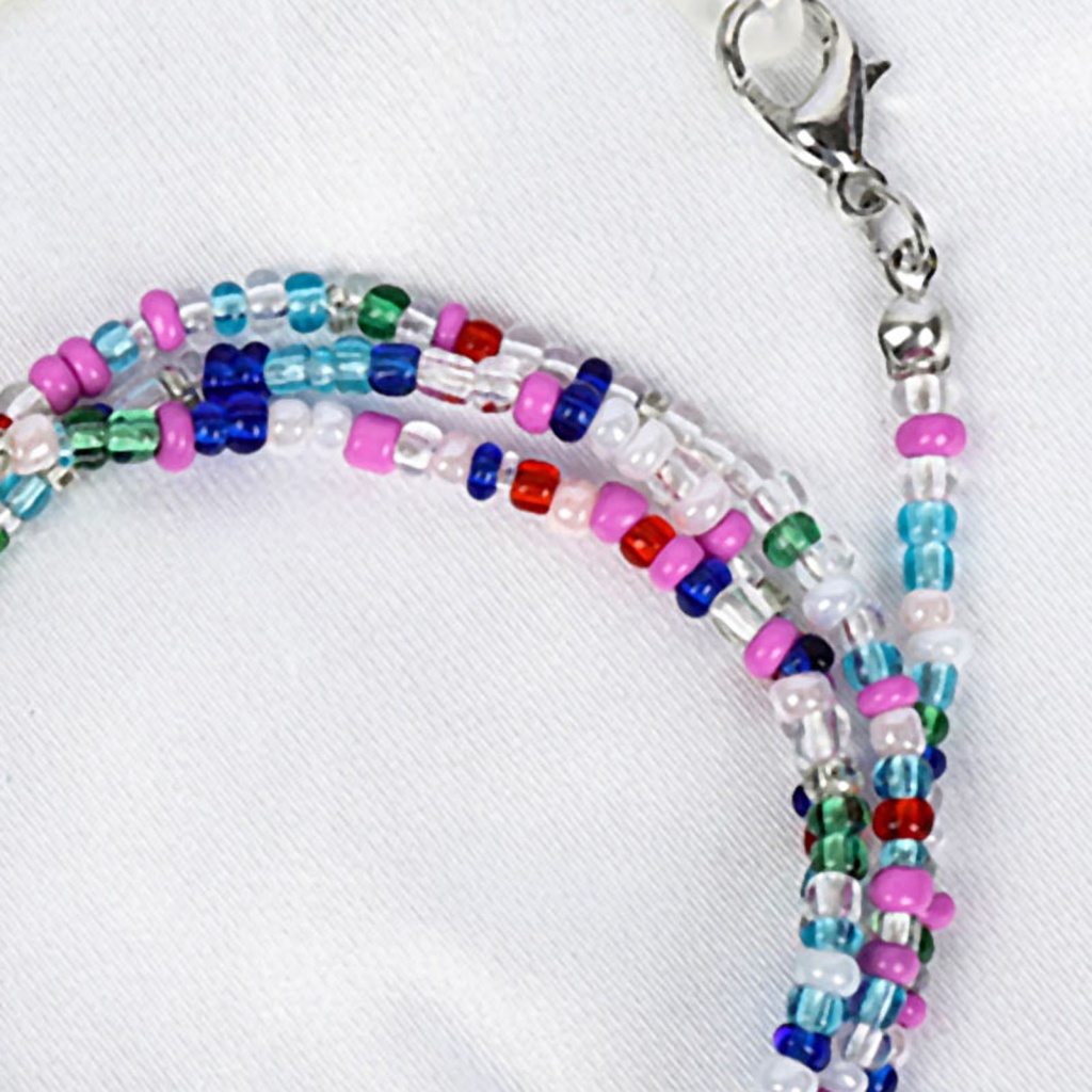 Dây Đeo Mắt Kính Xỏ Hạt Nhiều Màu Sắc Mang Đi Tiện Dụng