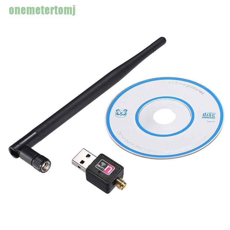 Usb Thu Sóng Wifi 900mbps 802.11b / G / N Kèm Ăng Ten