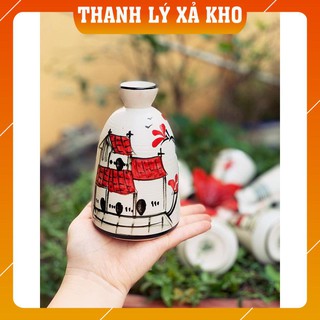 ( SIÊU ĐỈNH - LỌ GỐM MINI HOT) BÌNH LỌ HOA GỐM SỨ DECOR SIÊU HOT