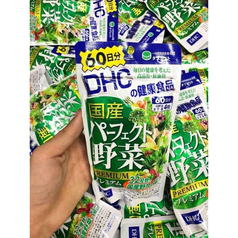 HOTViên uống D.H.C Rau Củ 60 ngày- DHC_Rau Củ Nhật Bản 60n