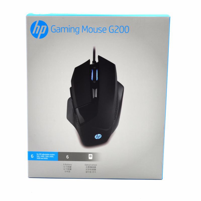 [Mã 77ELSALE hoàn 7% đơn 300K] Chuột chuyên game cao cấp HP G200 LED