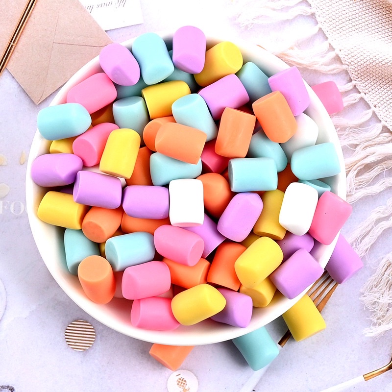 charm kẹo màu trơn