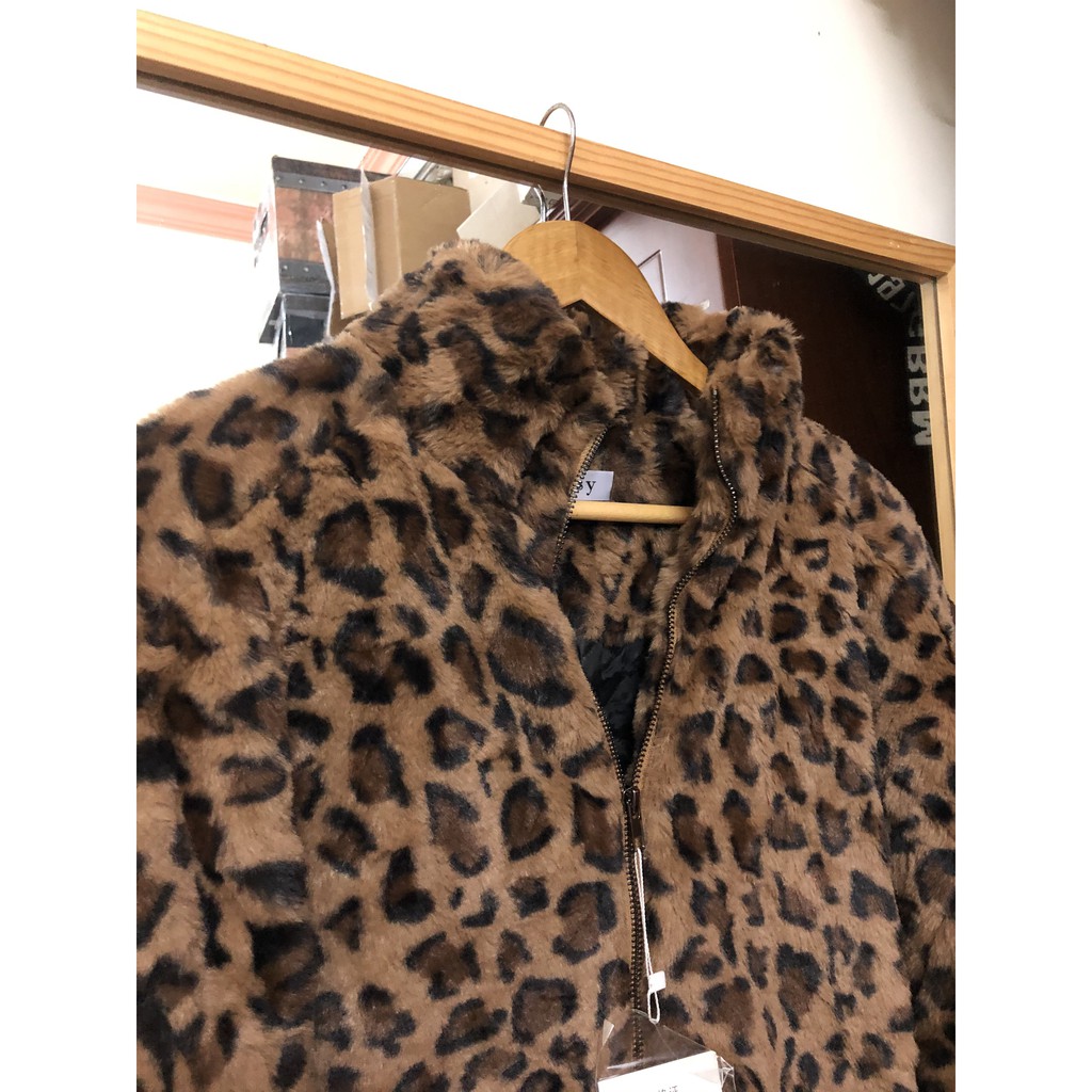 Áo khoác lông họa tiết da beo Ulzzang (HÀNG CÓ SẴN) | BigBuy360 - bigbuy360.vn