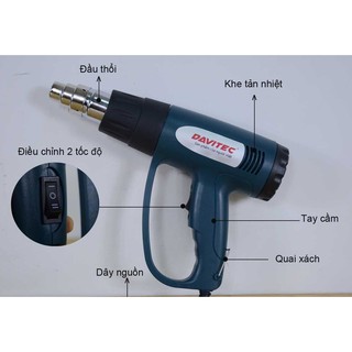 MÁY THỔI NHIỆT DAVITEC DV5900