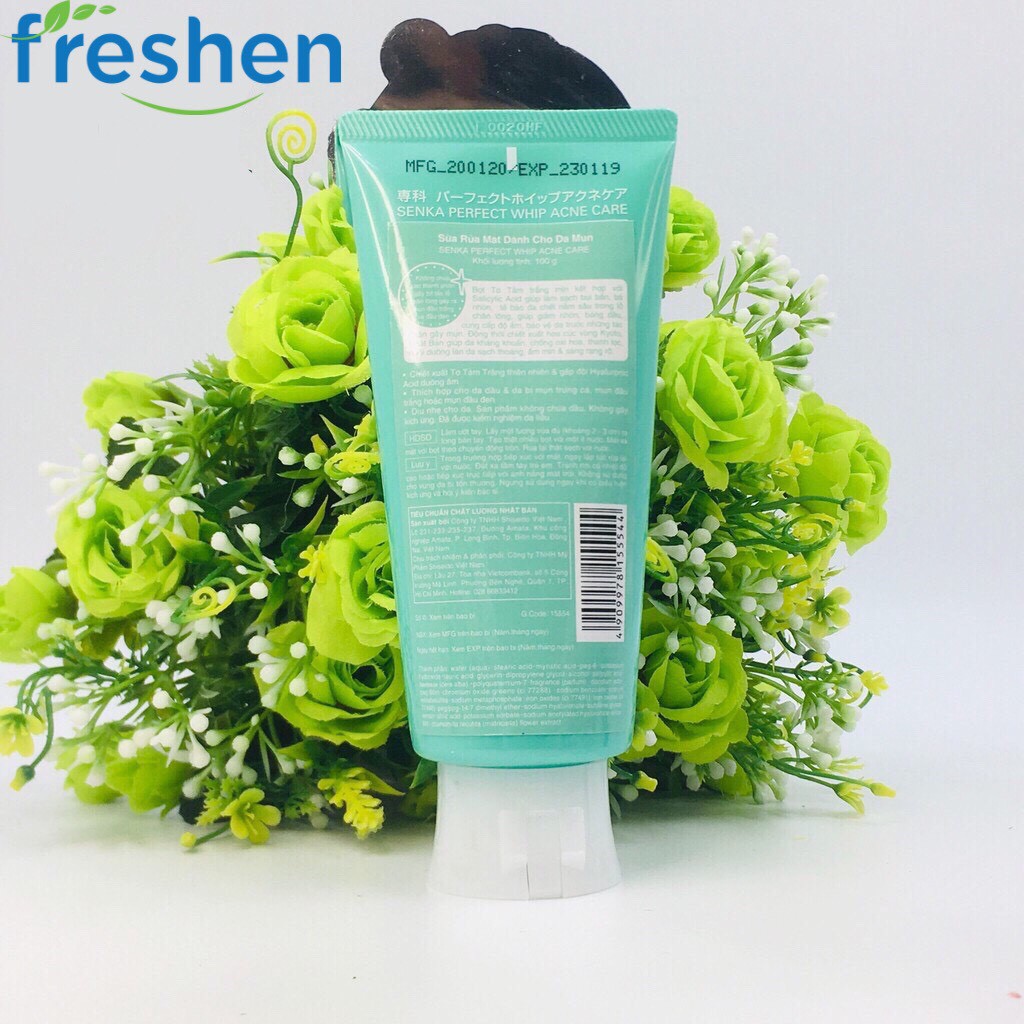 ✅ (CHÍNH HÃNG) Sữa Rửa Mặt Dành Cho Da Mụn Senka Perfect Whip Acne Care | BigBuy360 - bigbuy360.vn
