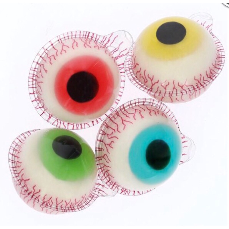 Túi 4 kẹo dẻo con mắt có thạch chính hãng