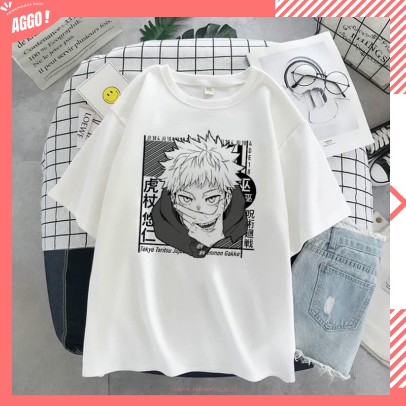 Áo Thun In Hình anime Jujutsu Kaisen - Gojo Satoru Nam Nữ Đủ Size giá rẻ