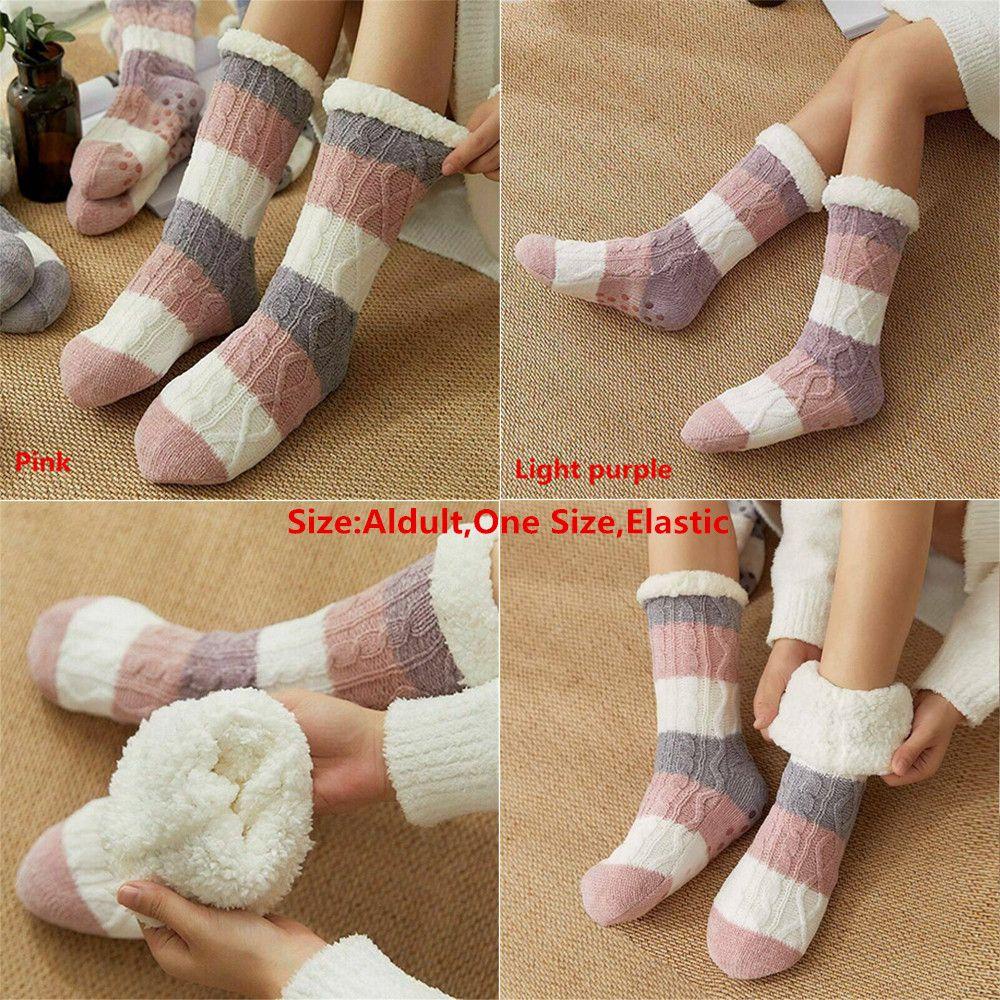 Vớ Dài Lót Lông Cừu Mềm Mại Cho Nữ