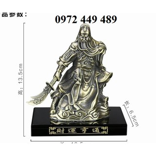 Tượng quan công để bàn