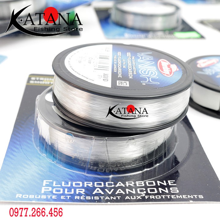 Dây FLUOROCARBON BERKLEY VANISH - Làm Leader, thẻo câu đài